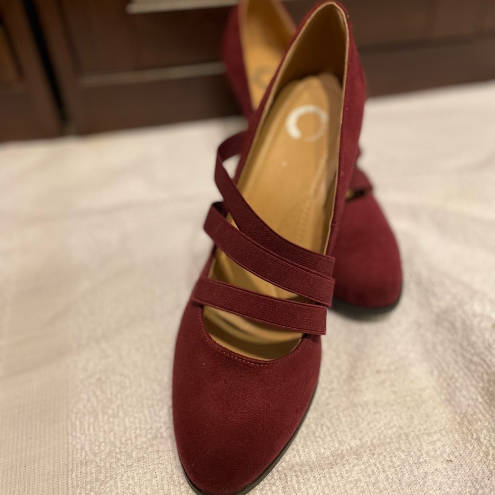 Women’s suede Shoes Heel - Picture 4 of 10